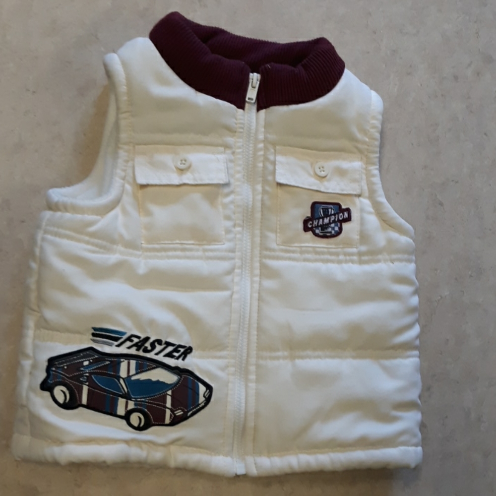 EUC Wonder Kids boy's puffer vest 18 months